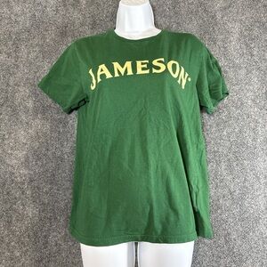Jameson T-shirt, small, green, drink responsibly! Women’s fitted T-shirt